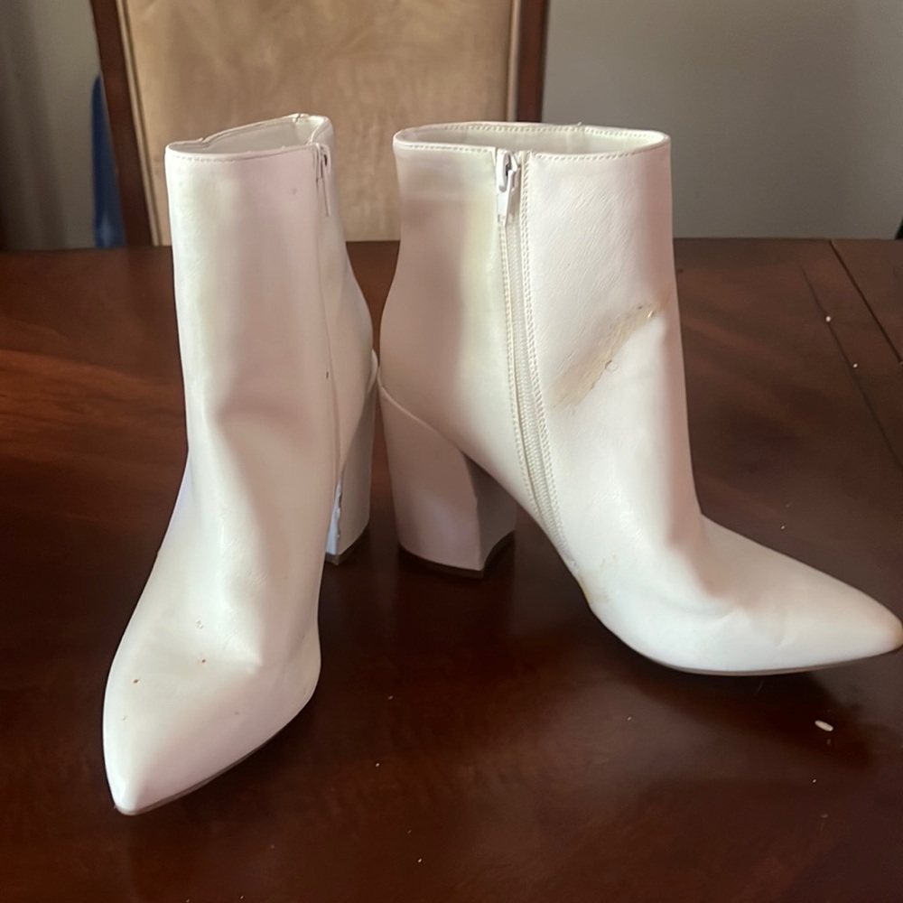 White boots